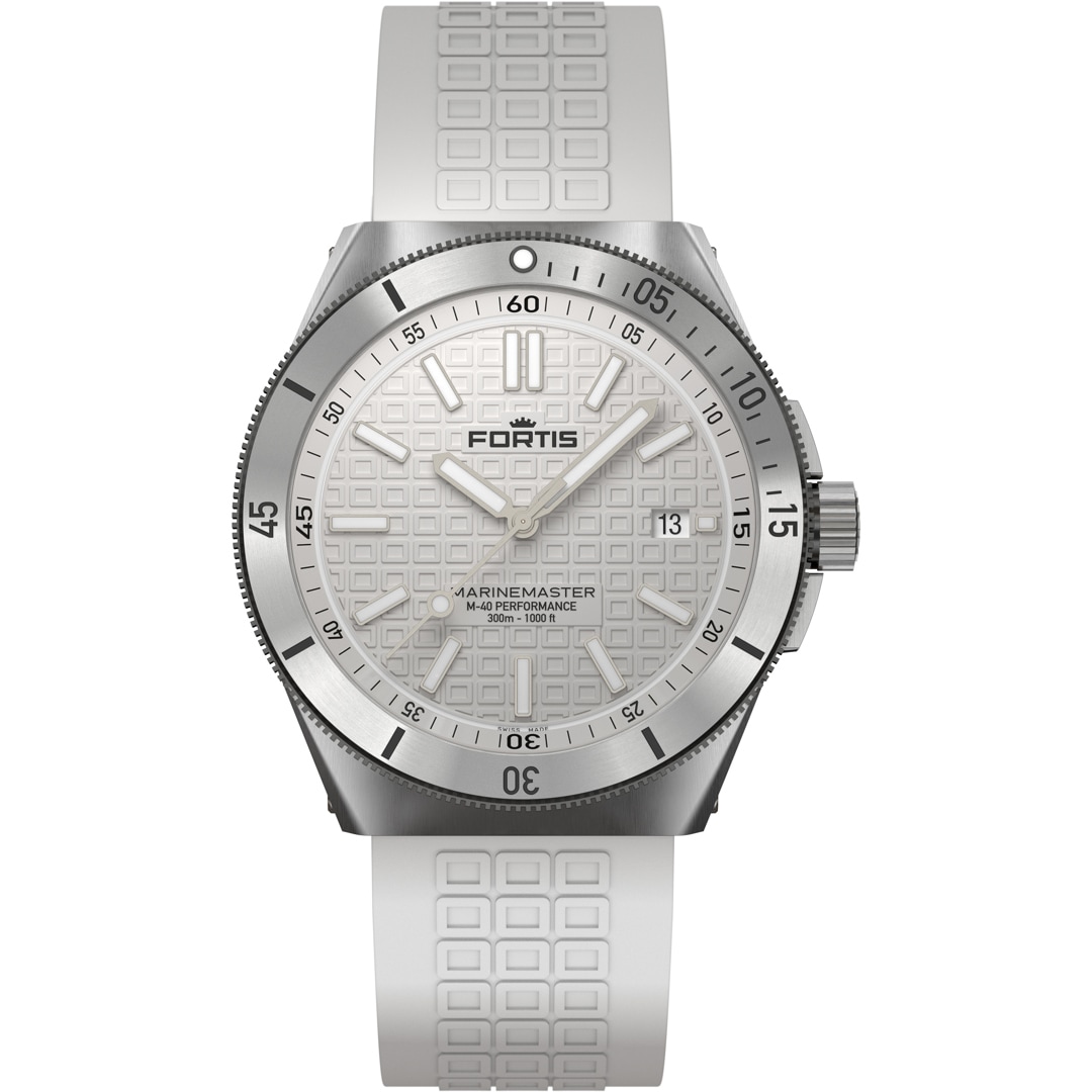 Fortis Marinemaster M-40 Snow White Horizon Strap