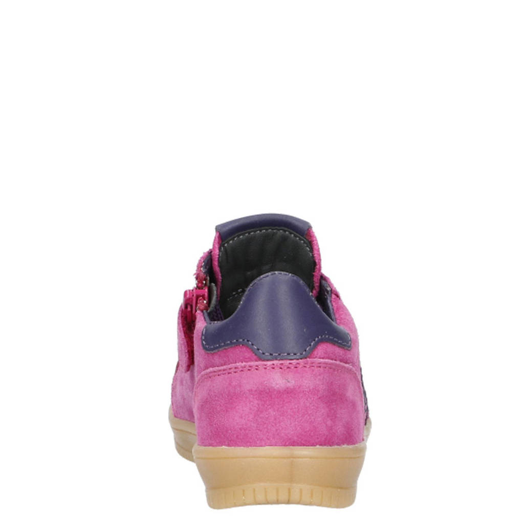 Pinocchio suède sneakers roze