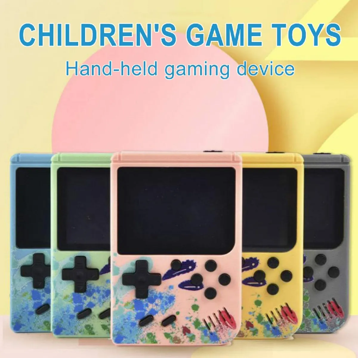 El Contente Mini console 400 jeux