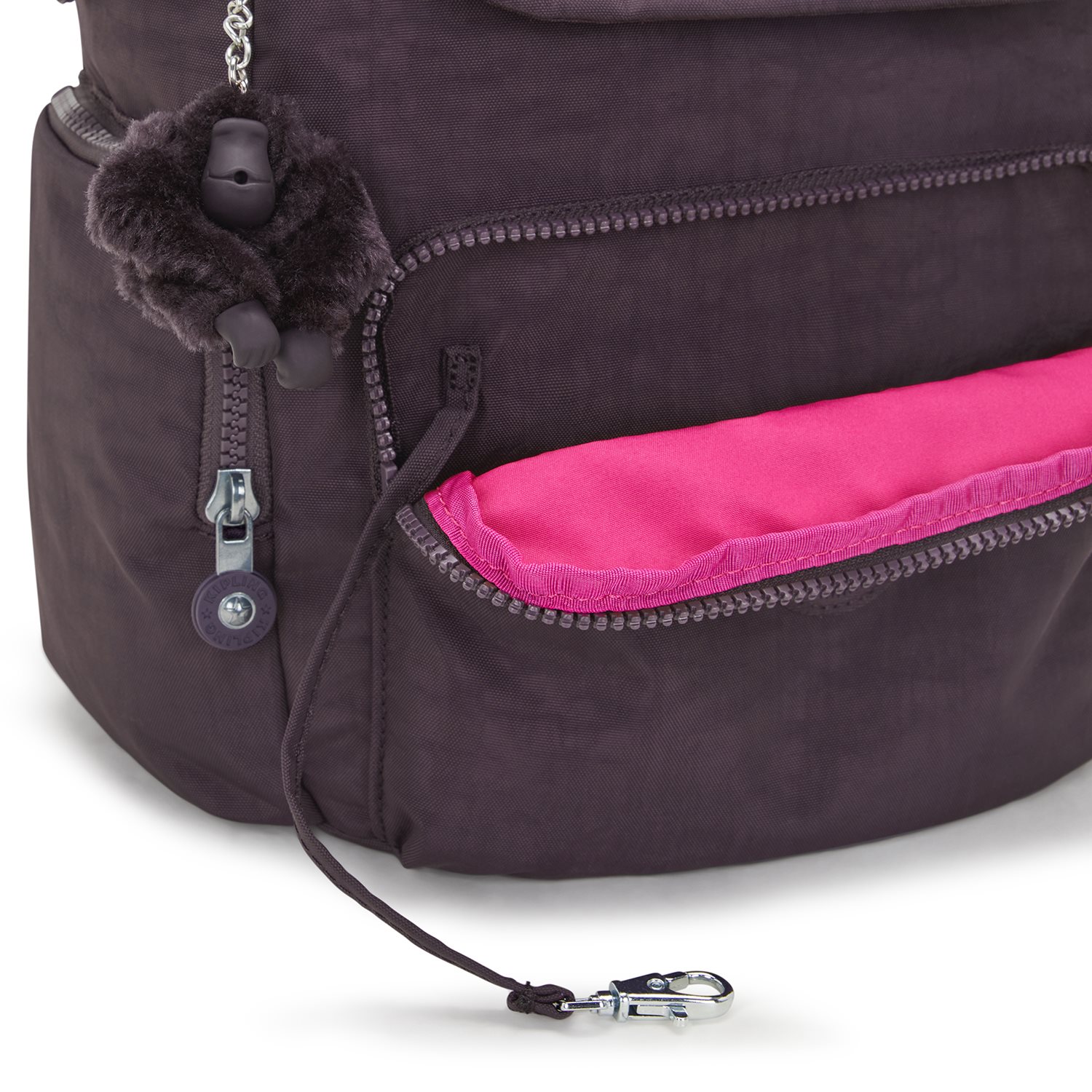 Kipling City Zip S ultimate plum
