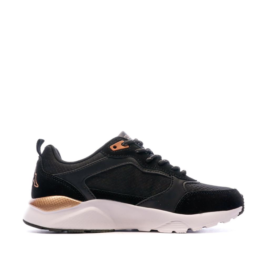 Kappa Baskets Noir/Rose Gold Femme Kappa Brady