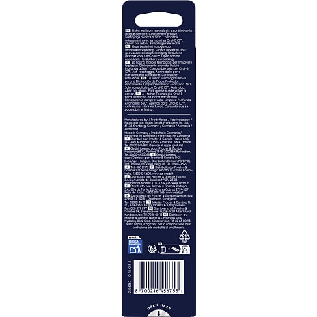 Oral-B iO Ultimate Clean tandbørstehoveder 3-pak - sort