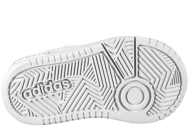 ADIDAS HOOPS 3.0 BASKETSKO I HVIDT TEKSTIL