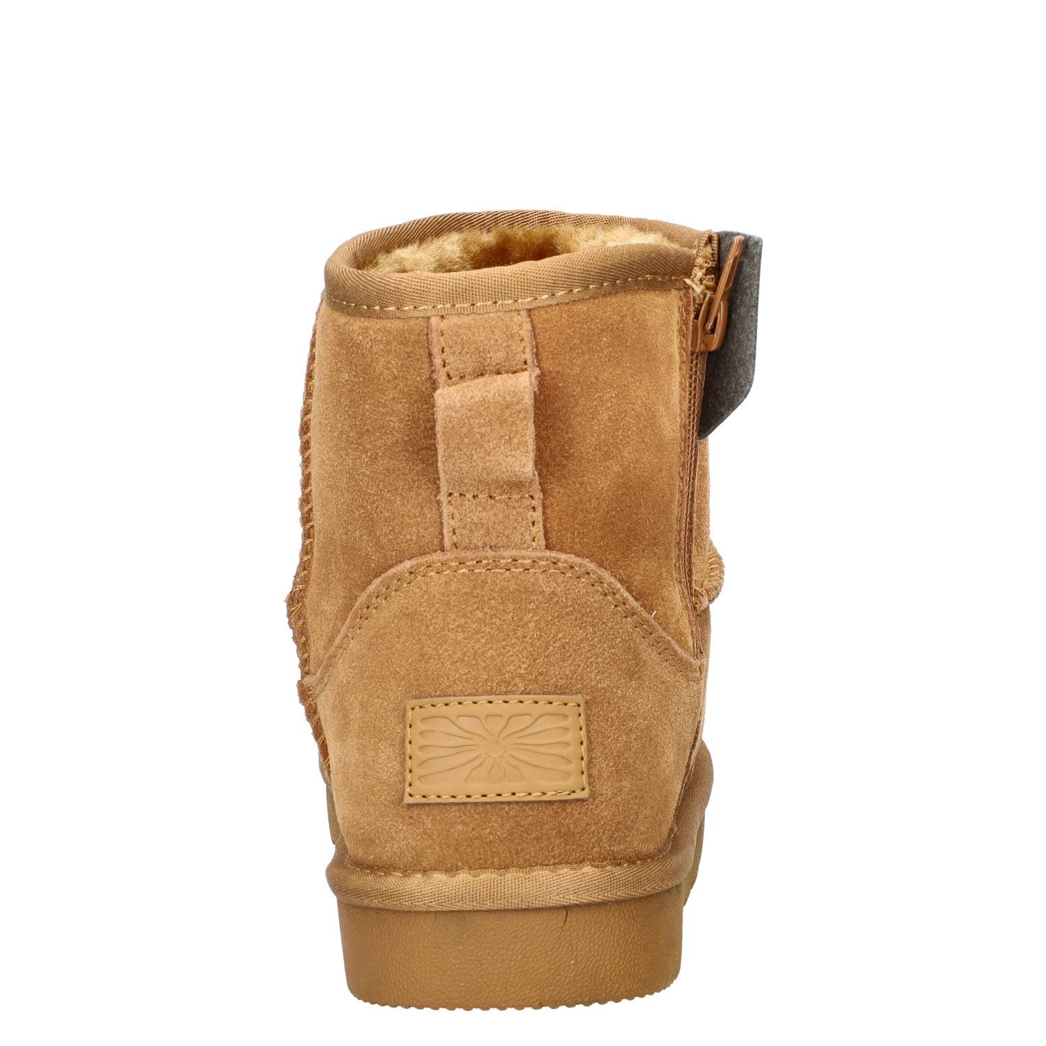 dames gevoerde boots Nelson Cognac