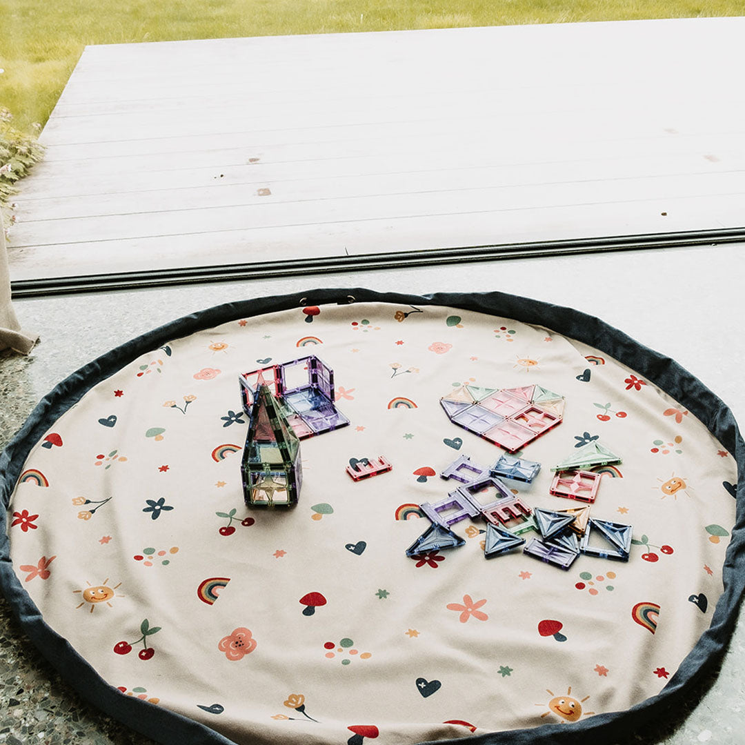 play&go speelkleed en opbergzak - funny days