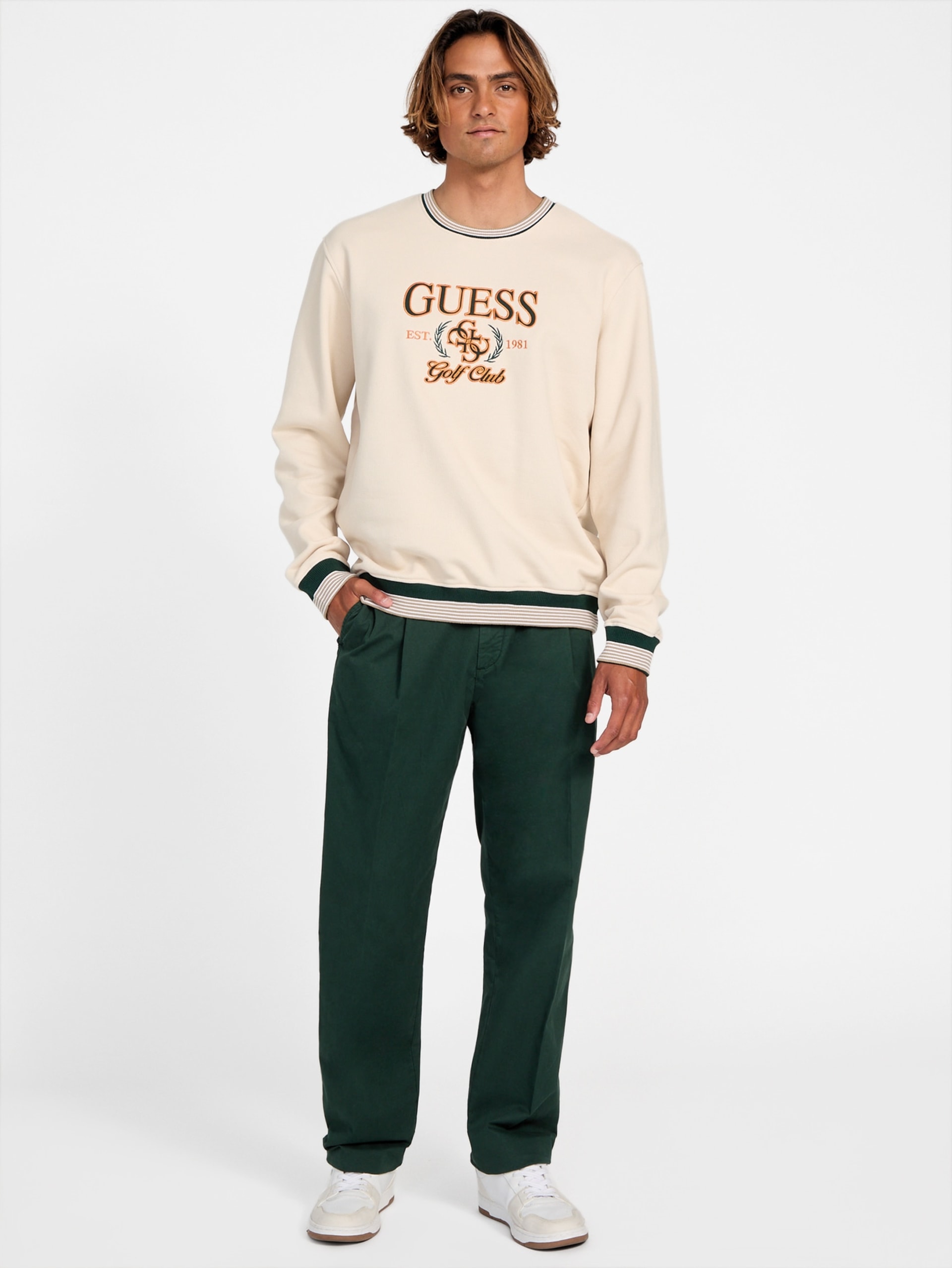 Moletom Eco Fleece com Gola Redonda