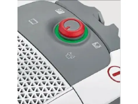 SEVERIN S'POWER BC 7047 - Støvsuger - beholder - pose - 850 W - hvid/rød