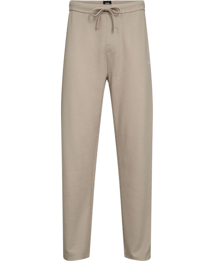 BOSS Waffle Pants Light beige