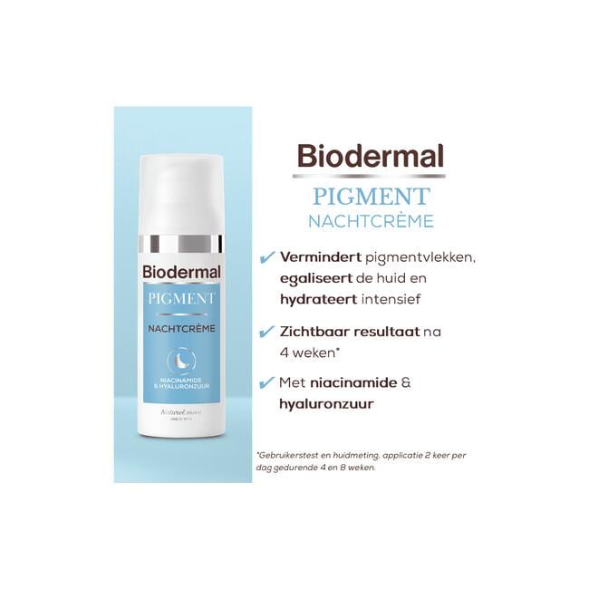 Biodermal Pigment Nachtcreme 50 ML