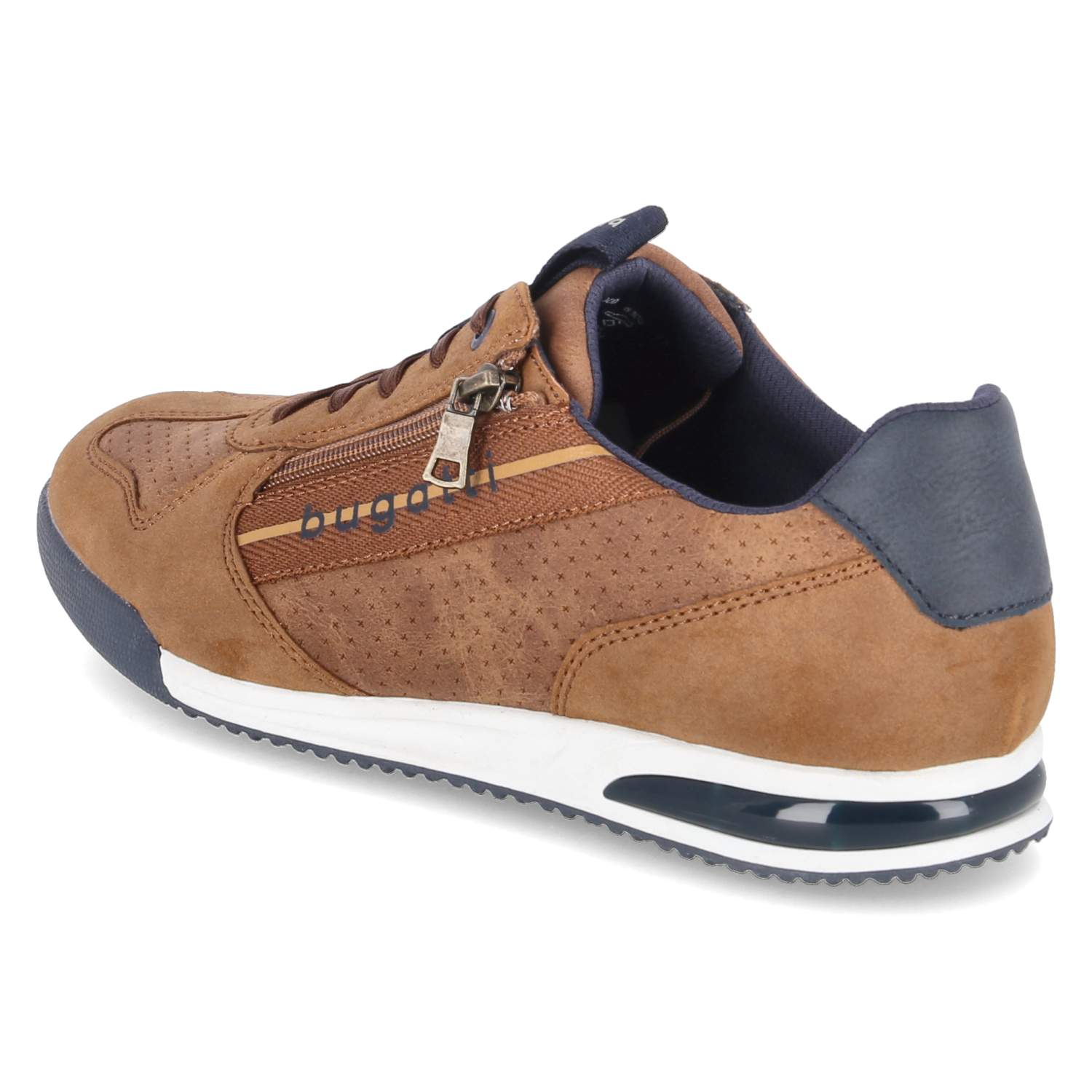 Bugatti Low Sneaker - cognac