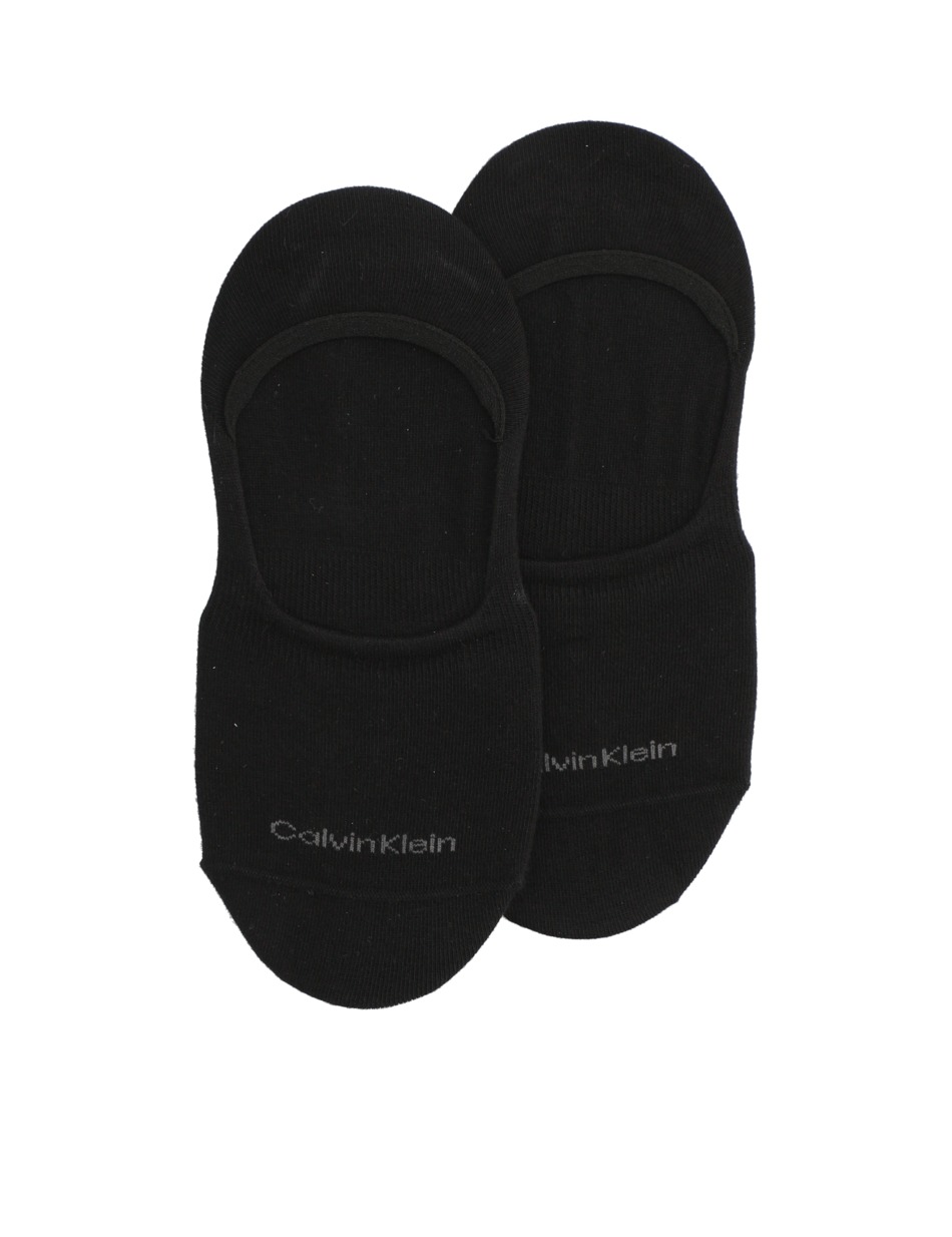 CK WOMEN FOOTIE MID CUT 2P