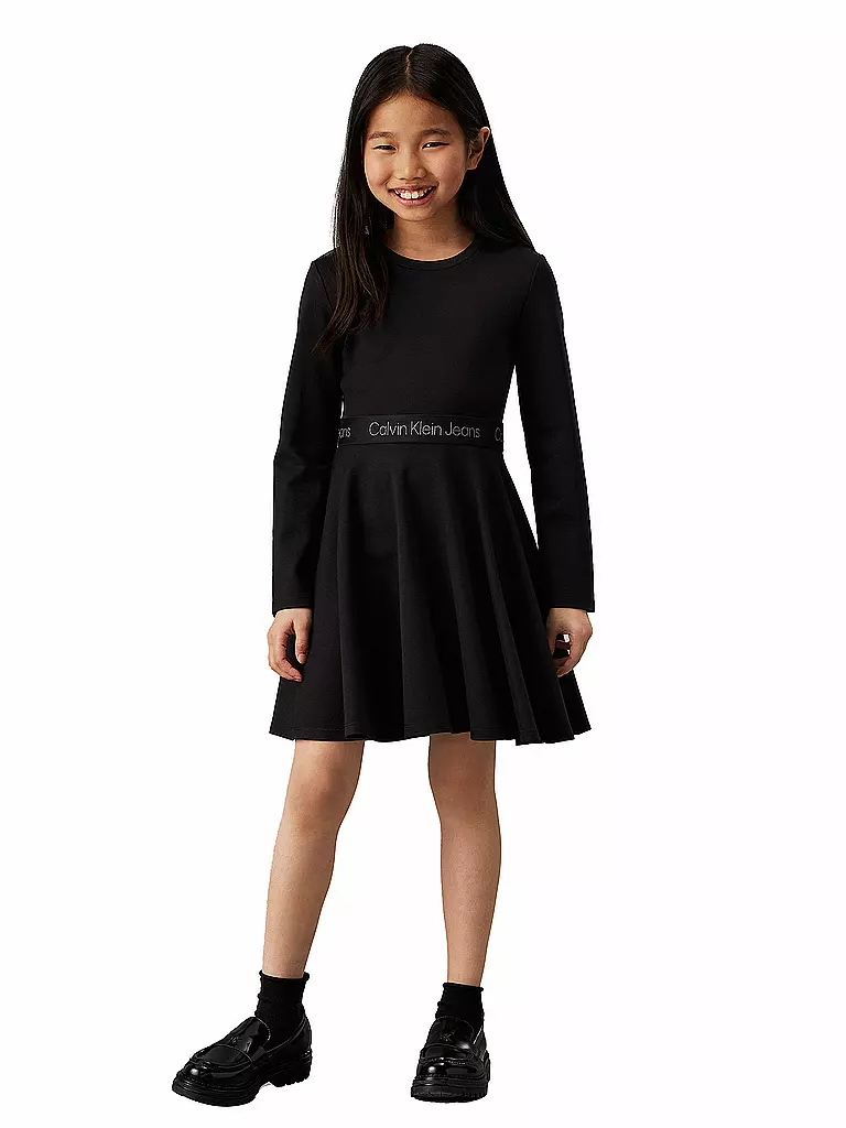 CALVIN KLEIN JEANS Mädchen Kleid schwarz