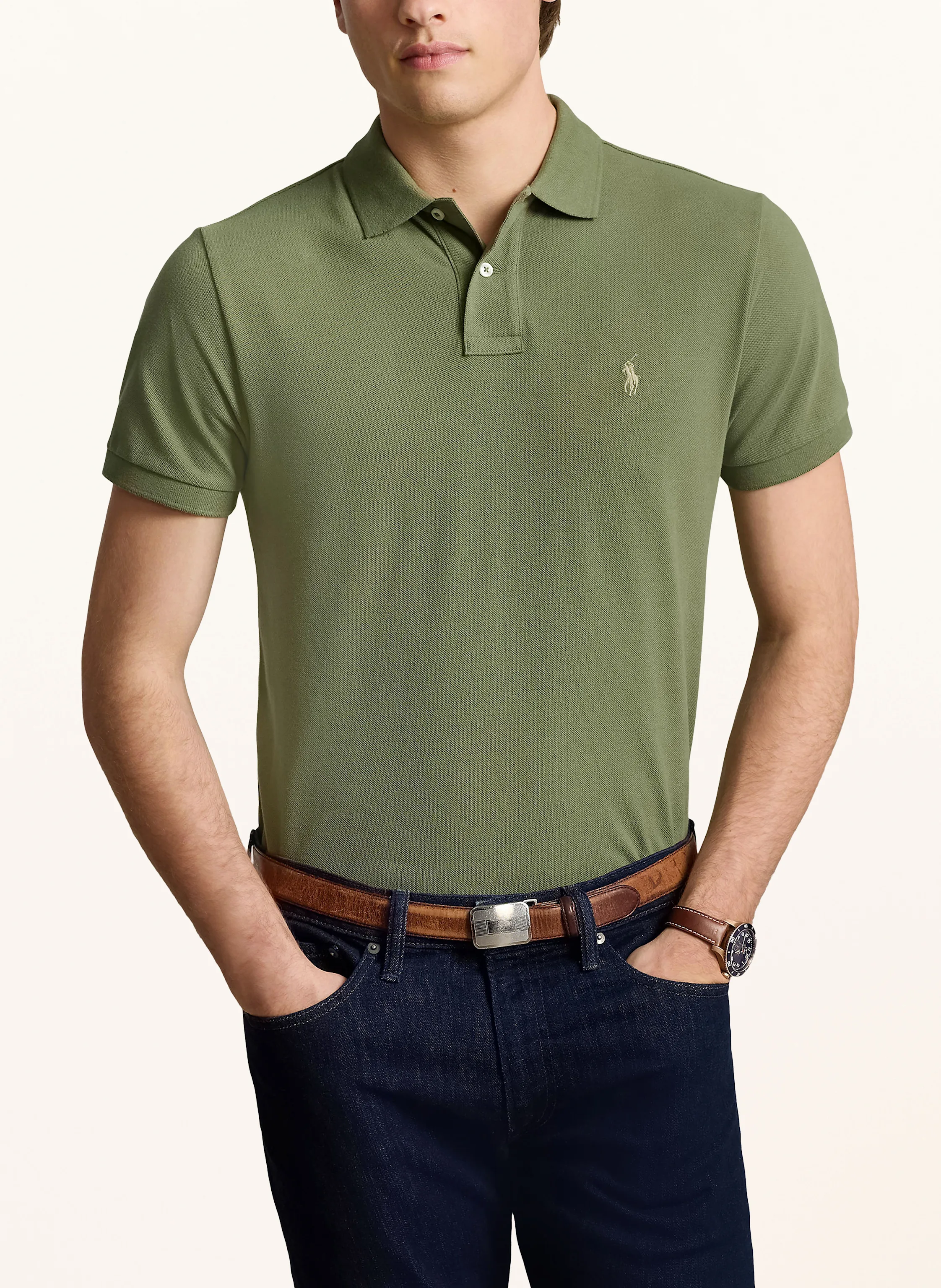 POLO RALPH LAUREN Piqué-Poloshirt Slim Fit