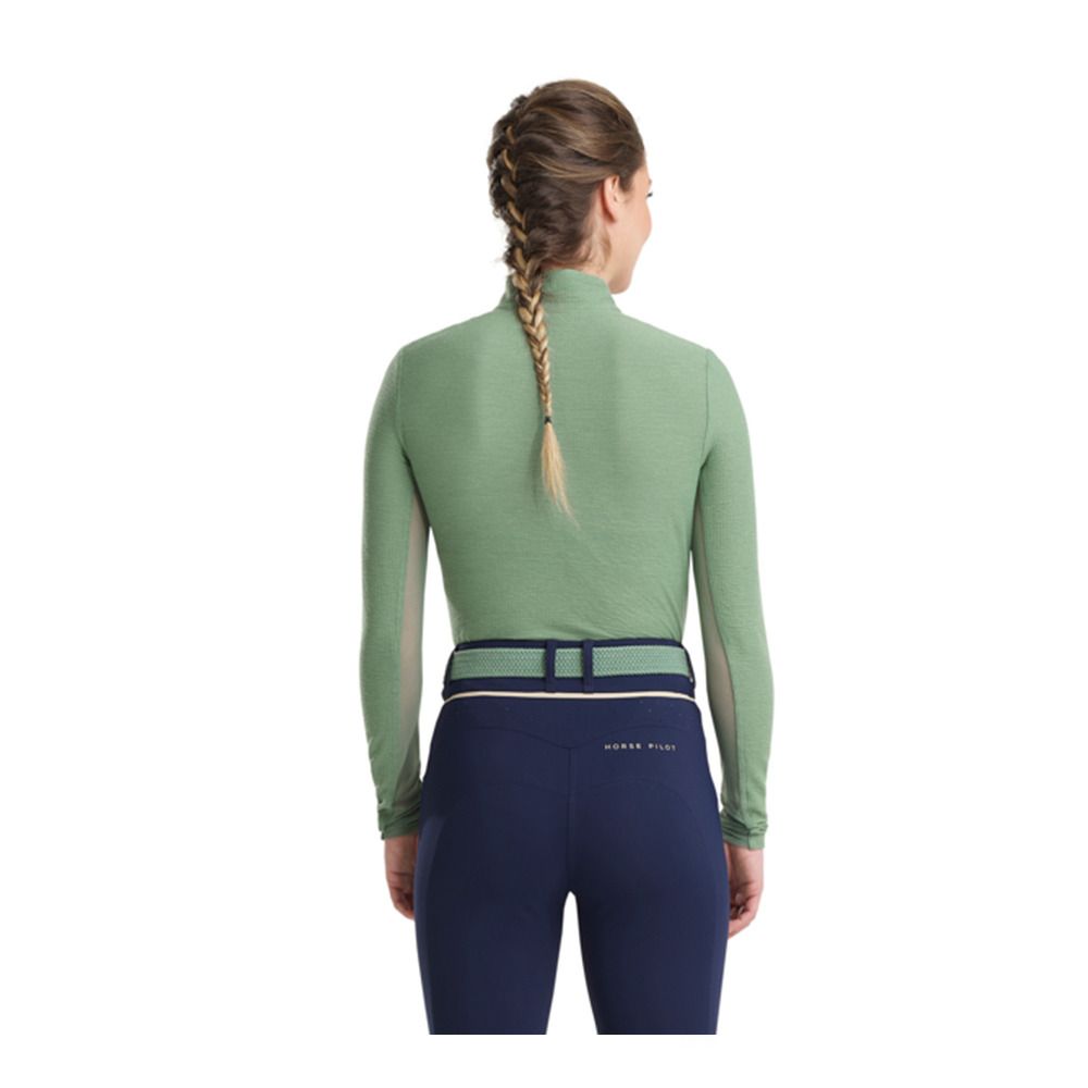 Horse Pilot SUNTECH  - Tee-shirt Femme smooth green