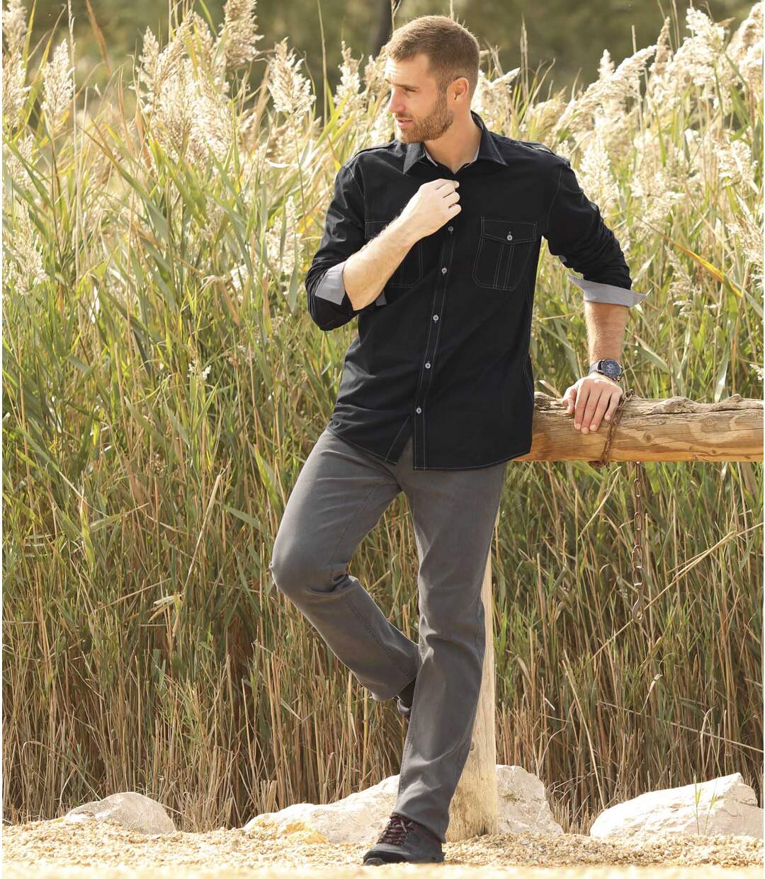 Jeans Stretch Grey