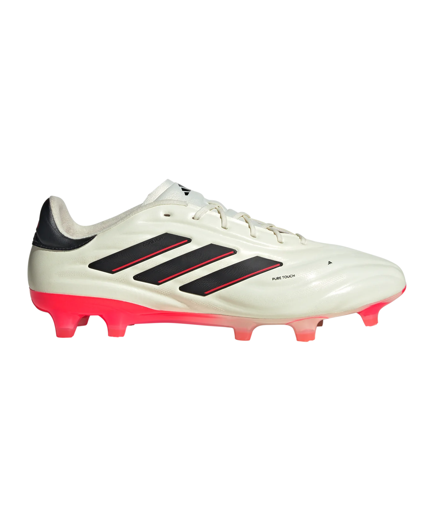 adidas COPA Pure 2 Elite FG Solar Energy Weiss Schwarz Rot