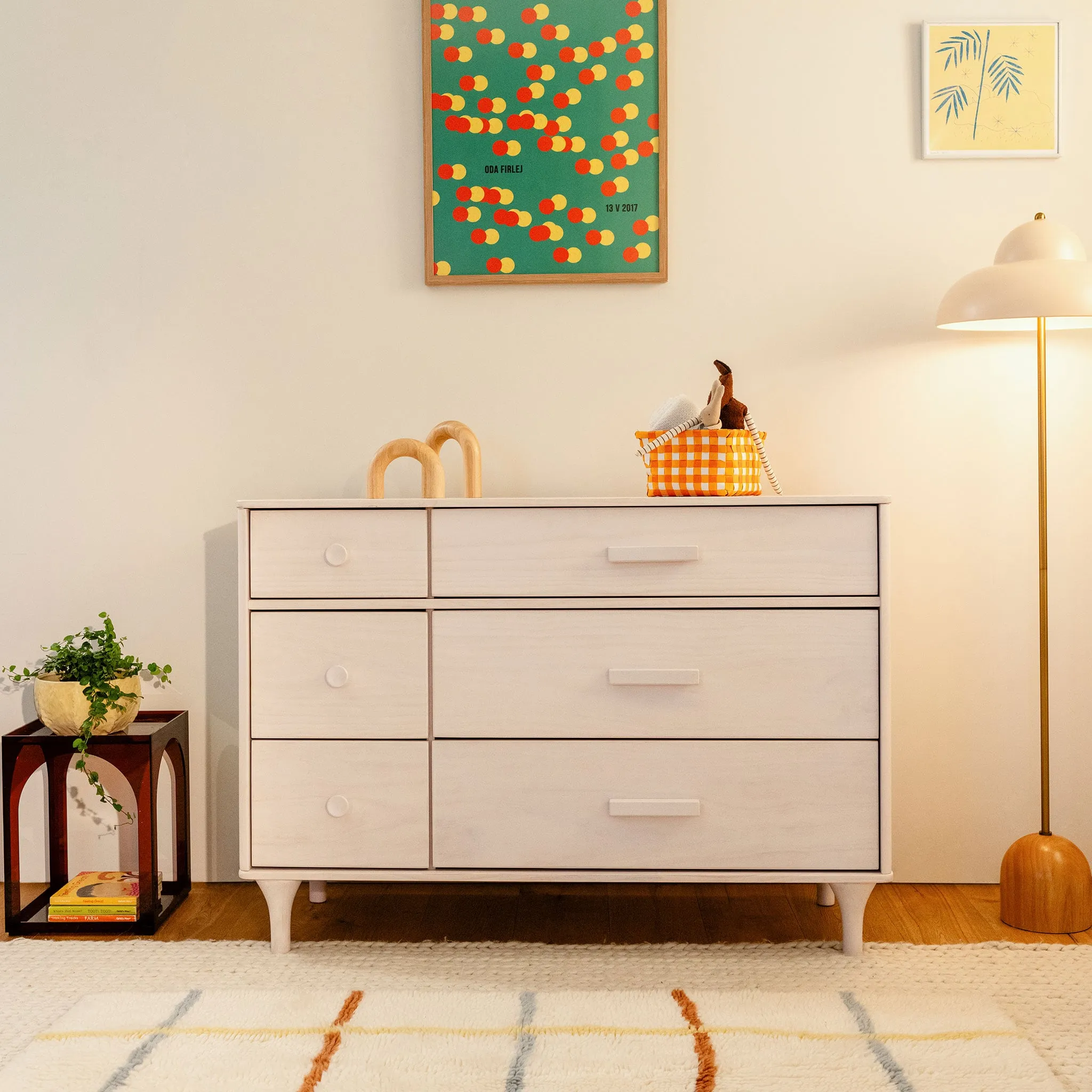Babyletto Bureau Double 6 Tiroirs Lolly - Naturel Lavé