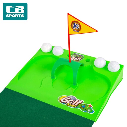 Conjunto de minigolfe com 2 tacos e 4 bolas CB Sports