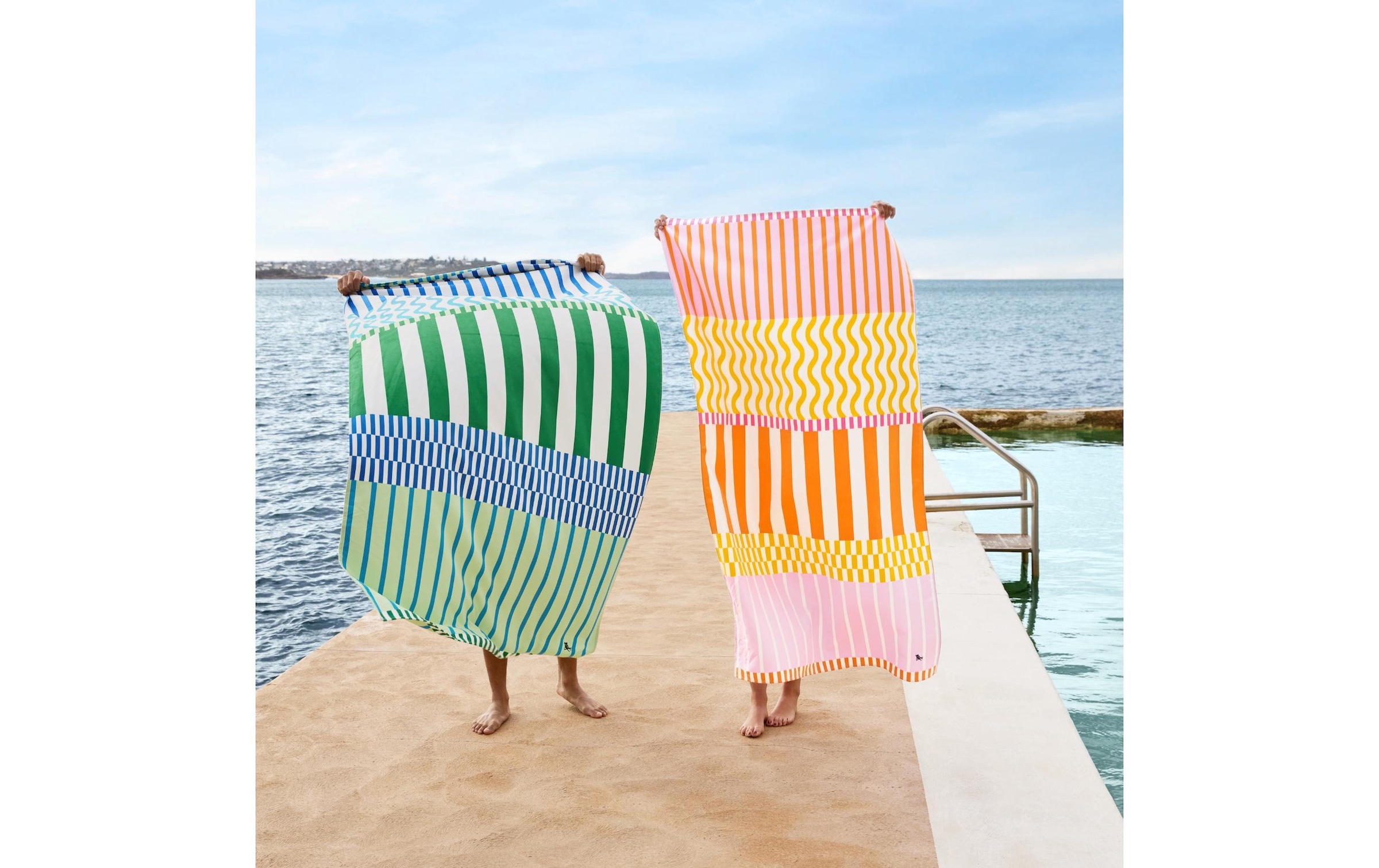 Strandtuch »Dock & Bay Blueberry Spritz 200 cm x 90 cm«