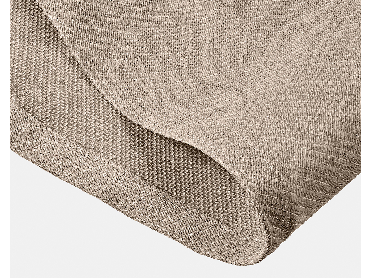 Platinum Coolfit 7,1 x 5,0 x 5,0 m 90° schaduwdoek - Greige