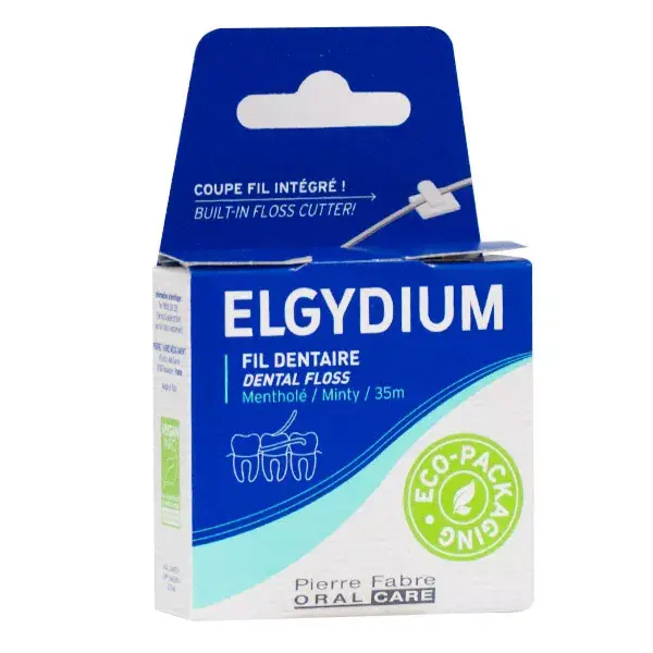 Fio dental mentolado Elgydium 35m