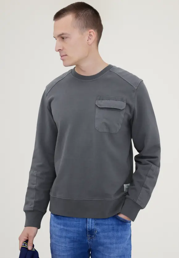 Utility Sweatshirt - steel grey