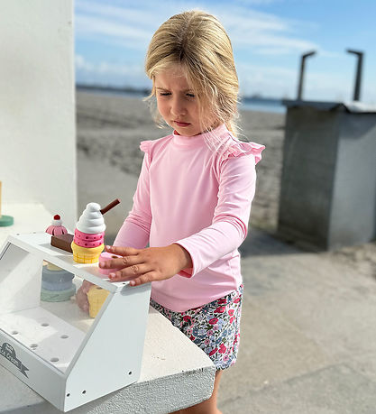 Petit Crabe Badeshirt - Sydney - UV50+ - Milkshake