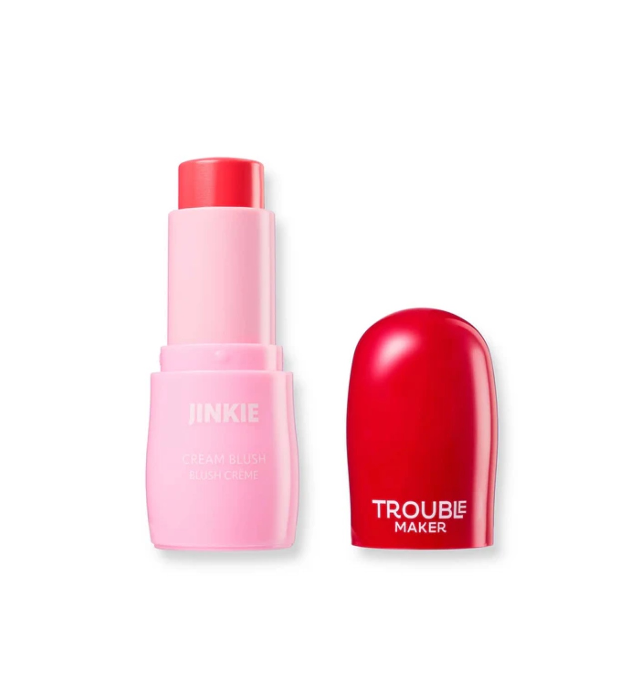 Trouble Maker - Blush em bastão Jinkie - Cheer Up Hot Pink