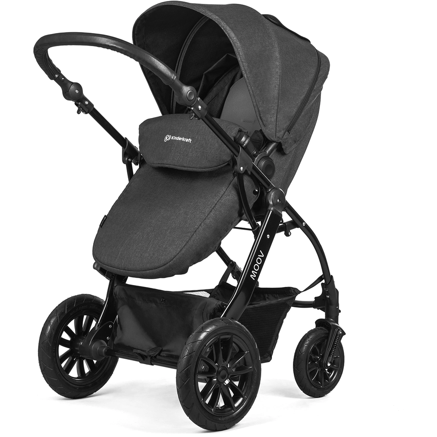 Kinderkraft Kombikinderwagen 3 in 1 Moov Black