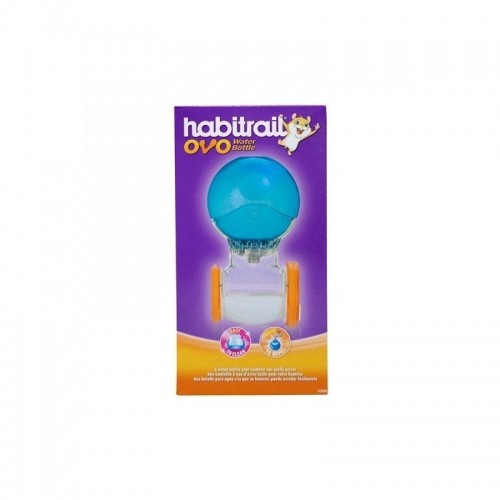 Garrafa de água Ovo Habitrail para hamsters, várias cores