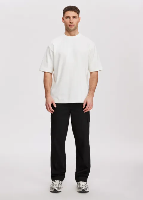 T-shirt met print Aesthetikz off-white (WIT.O)