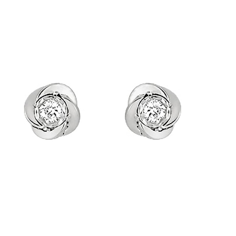 Boucles d'oreilles femme - Diamant - Or 18 Carats
