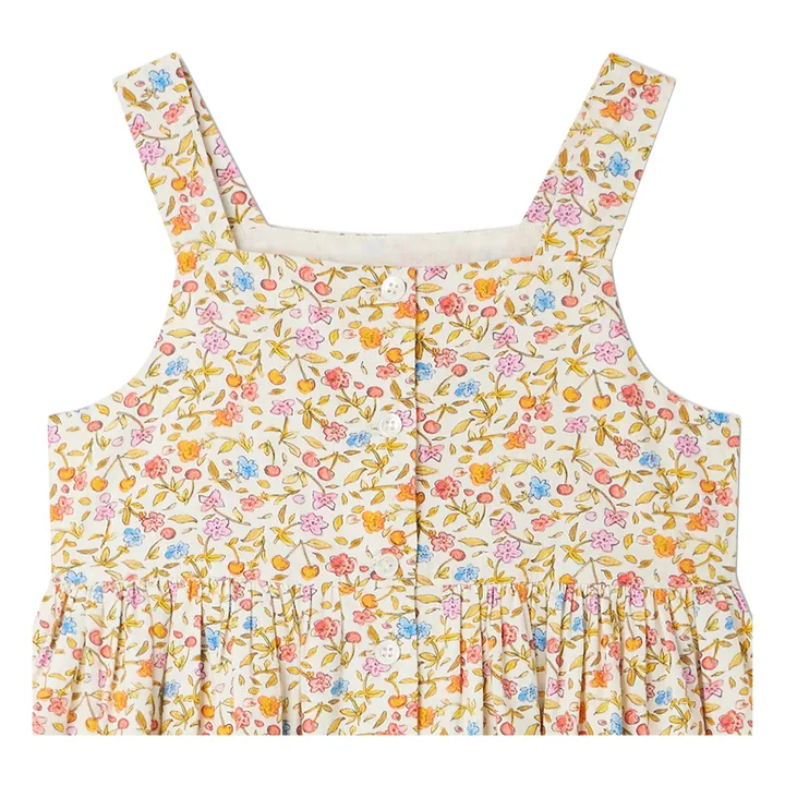Bonpoint Robe Fleurie Laly | Abricot