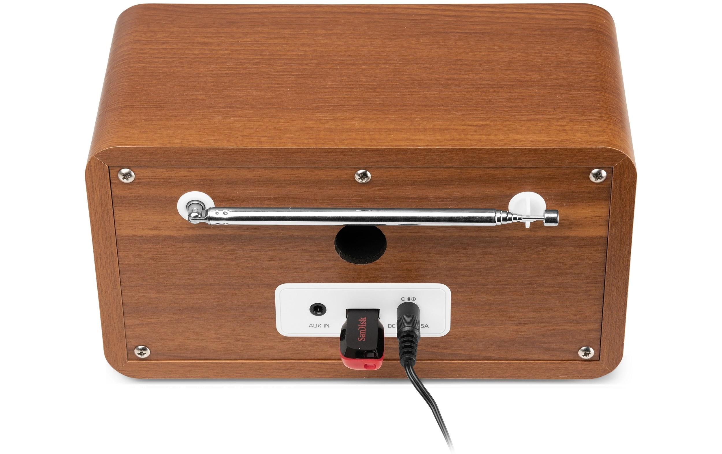 DAB+ Radio Avio WeissDAB+ Radio mit Bluetooth