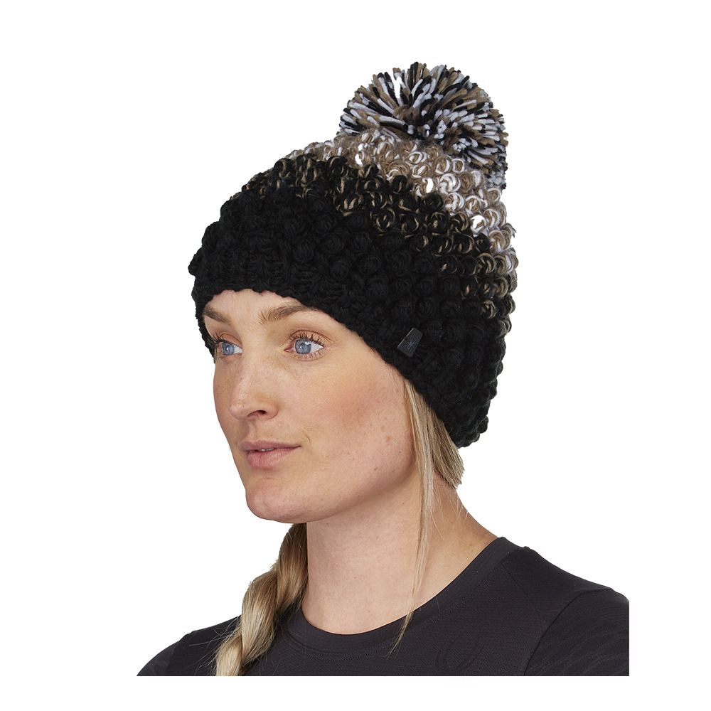 Spyder BRRR - Bonnet Femme cashmere