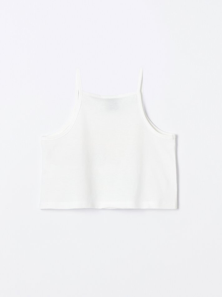 Top Mistral x Lefties - Branco Off-White