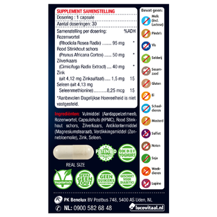 Lucovitaal Prostaat Potentie & Urinewegen Capsules 30CP