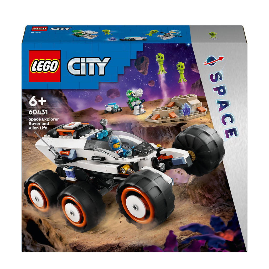 Leuk voor jong en oudRuimteverkenner en buitenaards leven Ruimte Speelgoed met Alien en Astronaut 60431