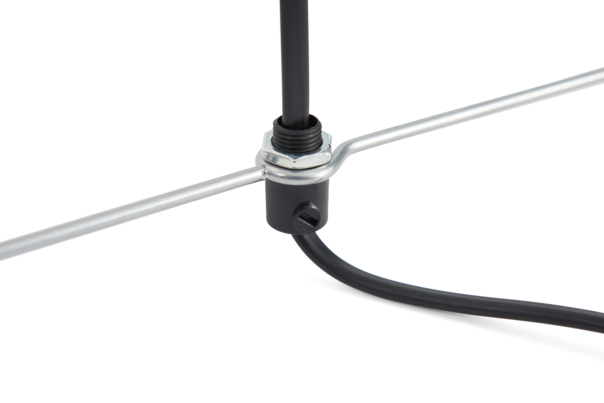 Vloerlamp Lotek Classic 4 hoogtes zwart