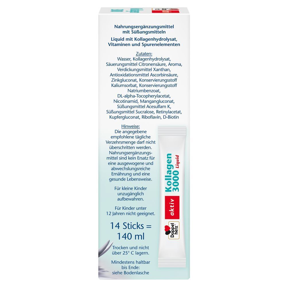 Doppelherz® aktiv Kollagen 3000 Liquid