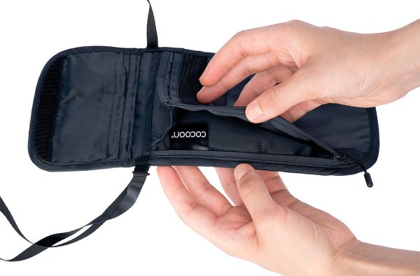 TRAVEL NECK WALLET  schwarz