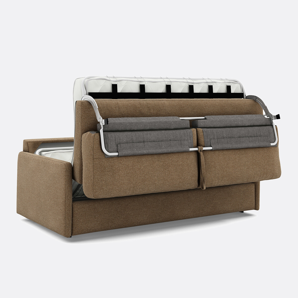 LA REDOUTE INTERIEURS<br>Sofá-cama com estrutura salpicada, espuma, Marta