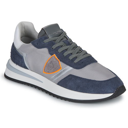 Philippe Model - TROPEZ 2.1 LOW MAN Marino / Gris / Naranja