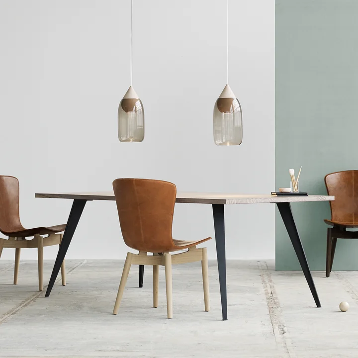 Mater - Dining Table, 220 x 100 cm, sirka grey