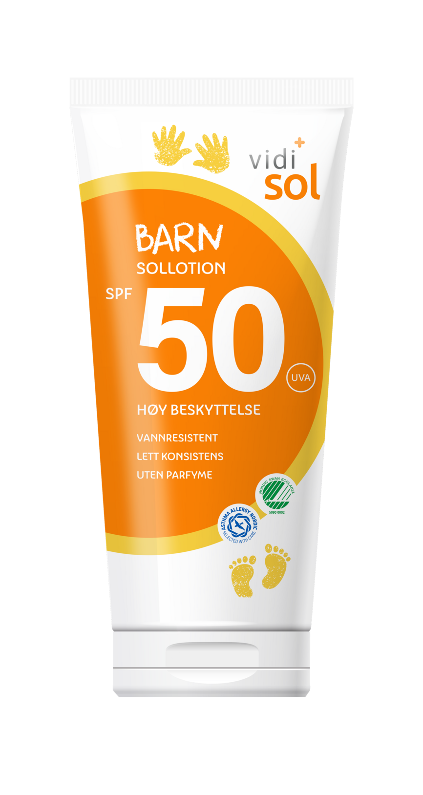 Vidi sollotion til barn SPF50 200 ml
