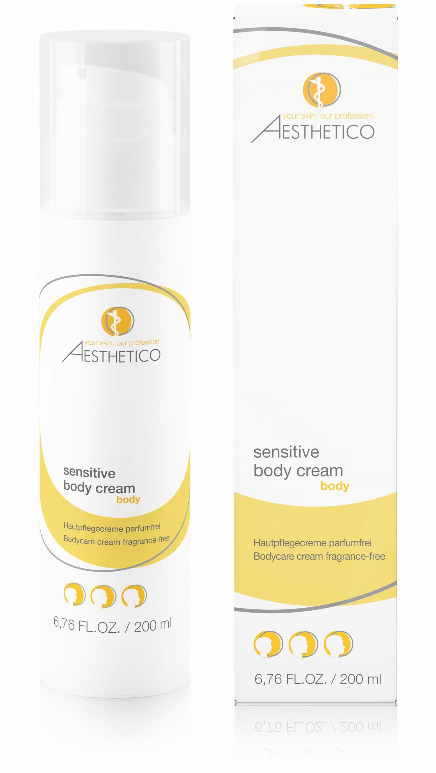 Aesthetico Sensitive Body Cream 200 ml