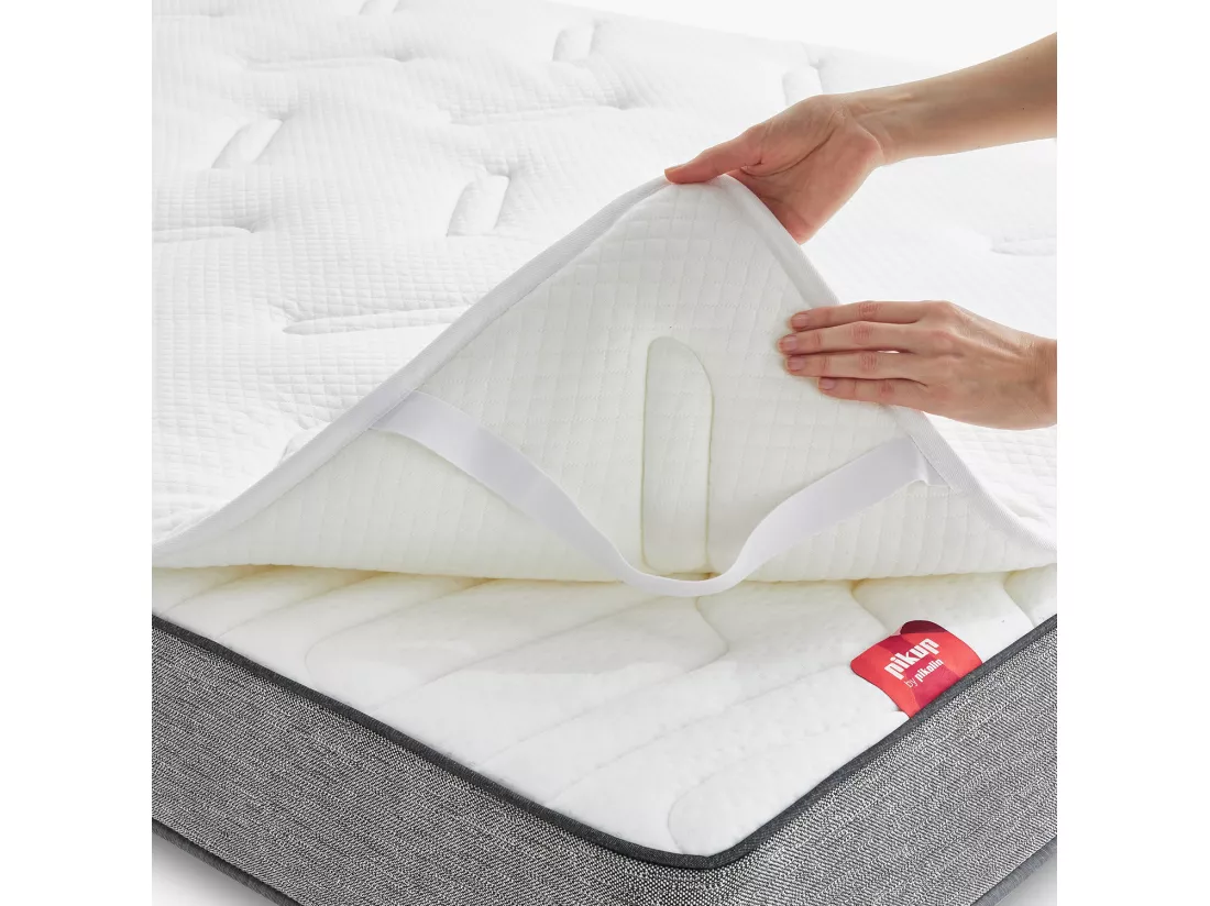Surmatelas en visco et fibre respirante