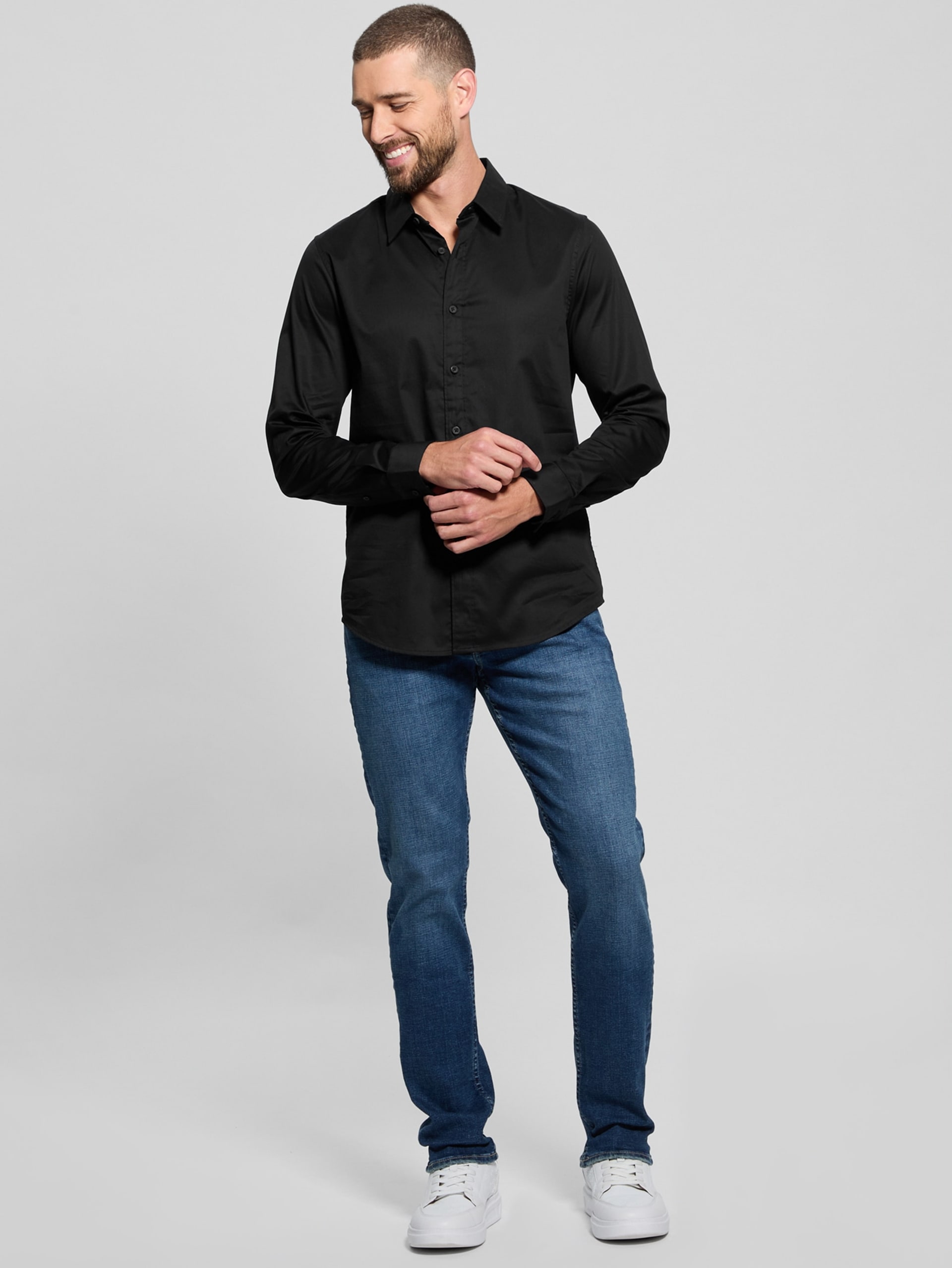 Camisa de luxo com elastano