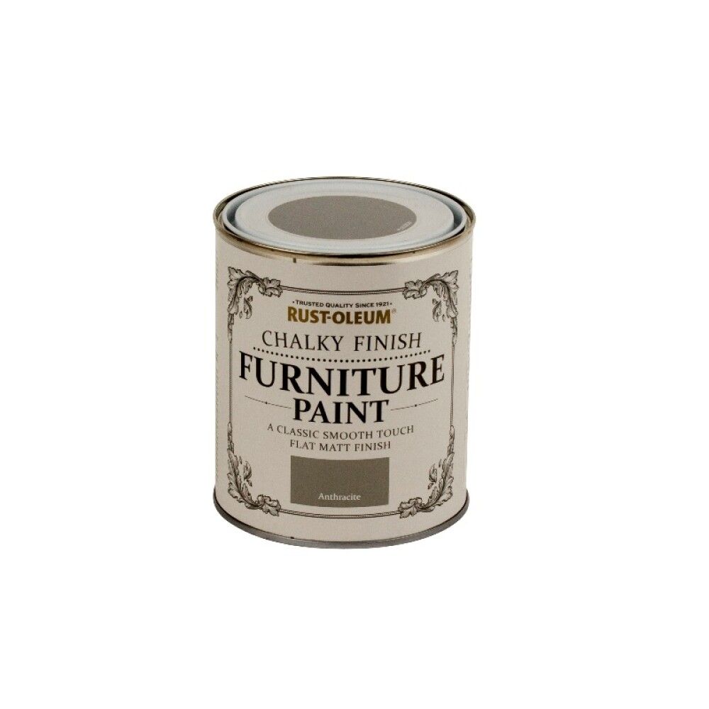 KALKMALING RUST-OLEUM FURNITURE PAINT ANTHRACITE 750ML