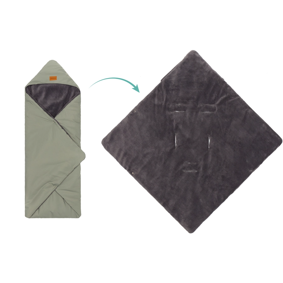 fillikid Winterfußsack Tanaga salbei